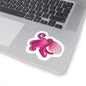 dragon fruit Octopus Kiss-Cut Sticker Paper products Printify 3" × 3" White 