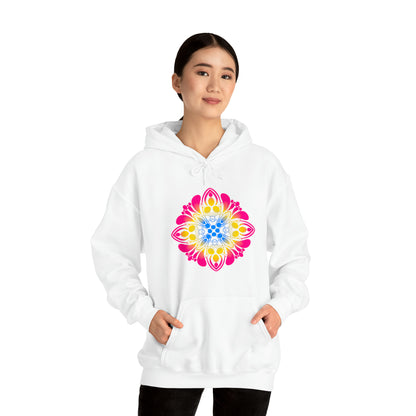 pansexual pride Unisex Heavy Blend™ Hooded Sweatshirt Hoodie Printify   