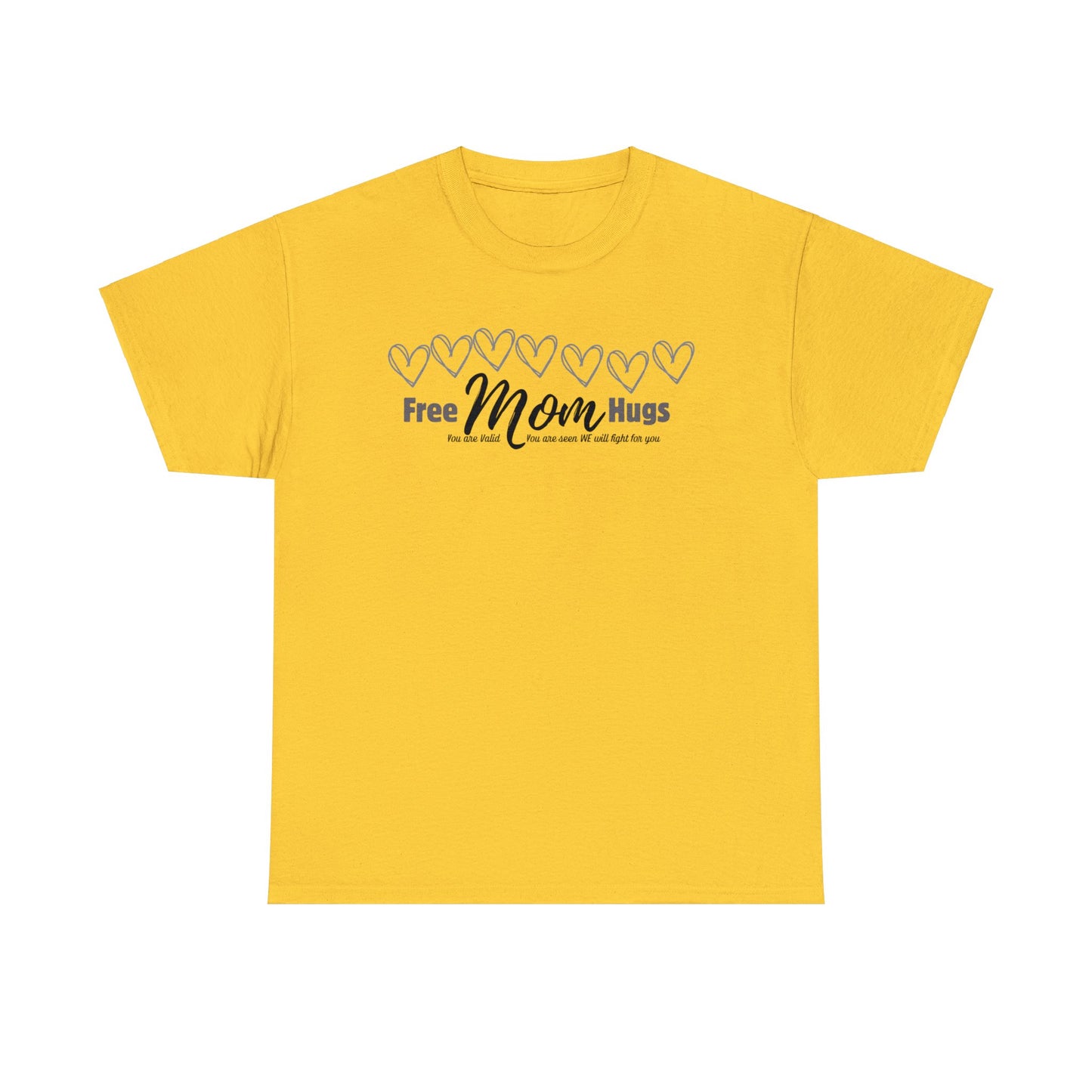 Spread Love and Acceptance: "Free Mom Hugs" Shirt T-Shirt Printify Daisy S 