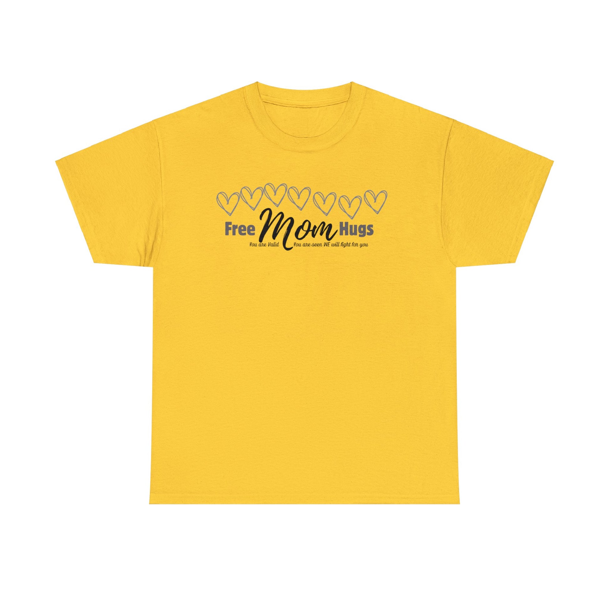 Spread Love and Acceptance: "Free Mom Hugs" Shirt T-Shirt Printify Daisy S 