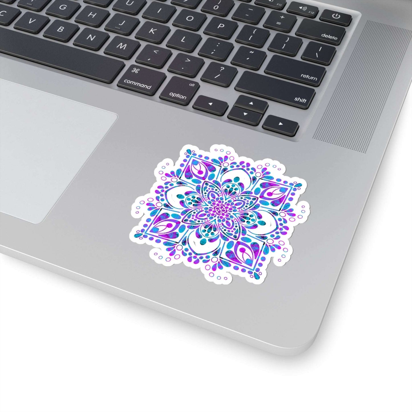 90’s Mandala Kiss-Cut Sticker Paper products Printify   