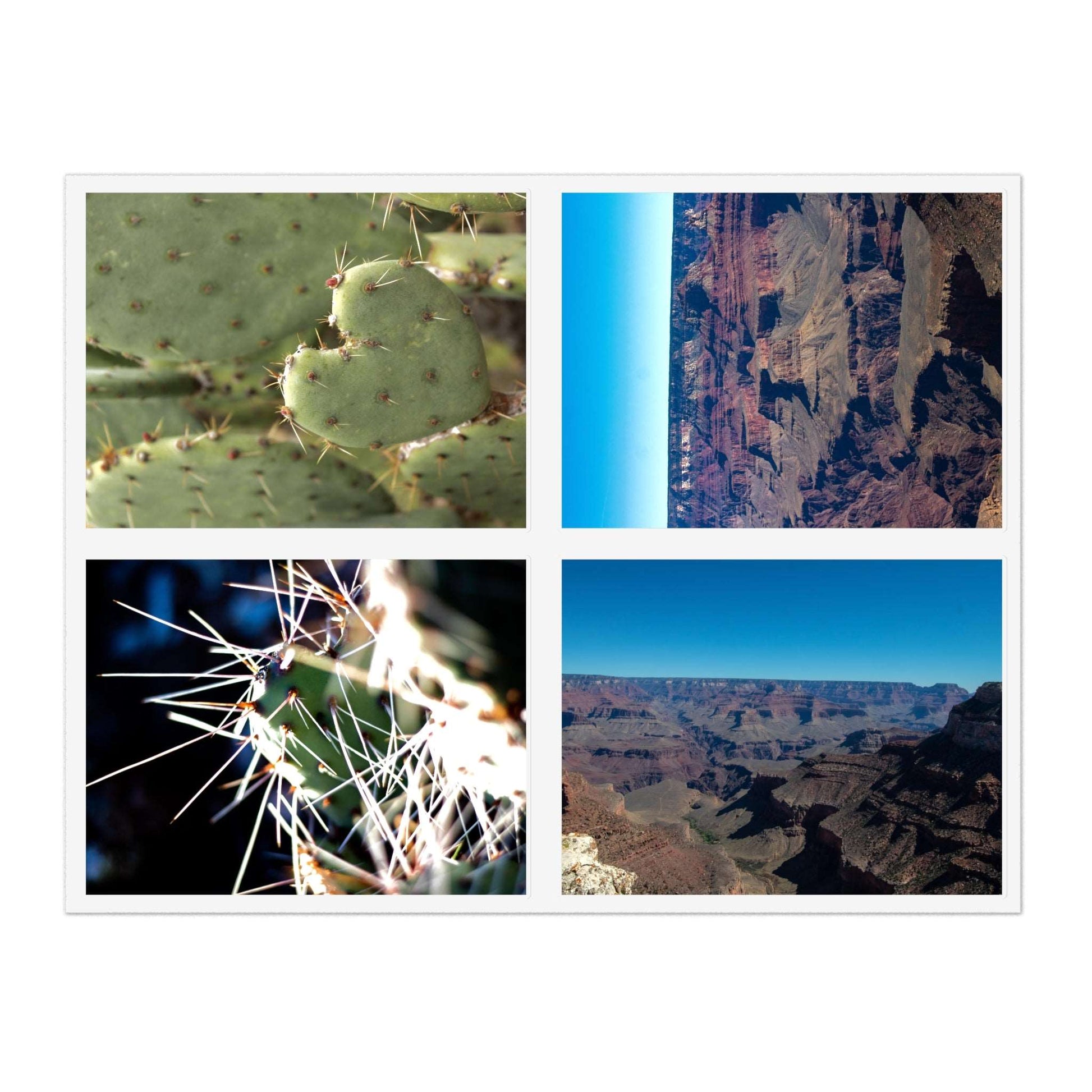 Beautiful Arizona pictures Sticker Sheet Paper products Printify   