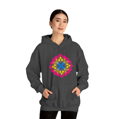 pansexual pride Unisex Heavy Blend™ Hooded Sweatshirt Hoodie Printify   