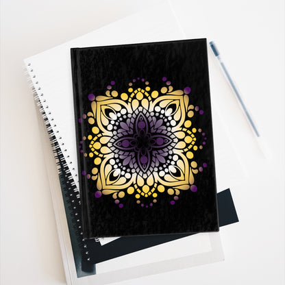 Non binary Mandala Journal - Blank Paper products Printify   