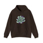 succulent Unisex Heavy Blend™ Hooded Sweatshirt Hoodie Printify Dark Chocolate S 