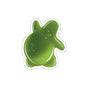 Flubber Kiss-Cut Sticker Paper products Printify 3" × 3" White 