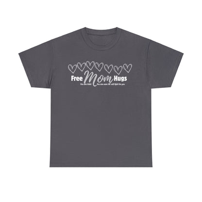 Spread Love and Acceptance: "Free Mom Hugs" Shirt light on Dark T-Shirt Printify   