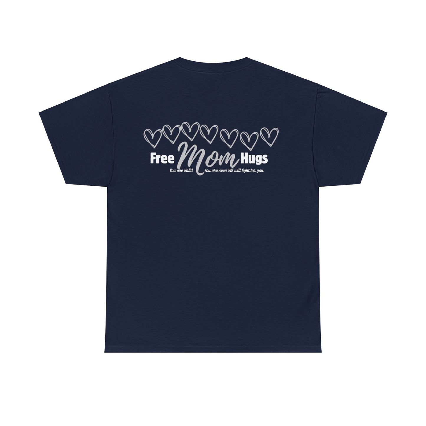 Spread Love and Acceptance: "Free Mom Hugs" Shirt light on Dark T-Shirt Printify   