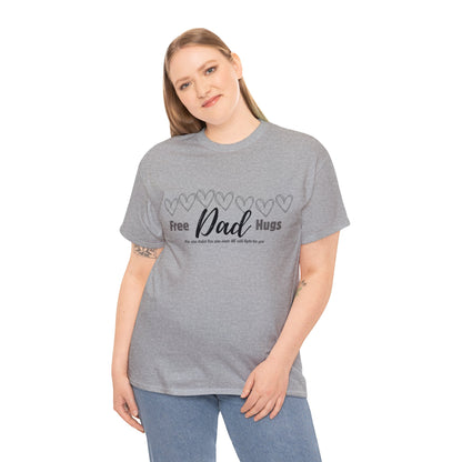 Spread Love and Warmth: "Free Dad Hugs" Shirt T-Shirt Printify   