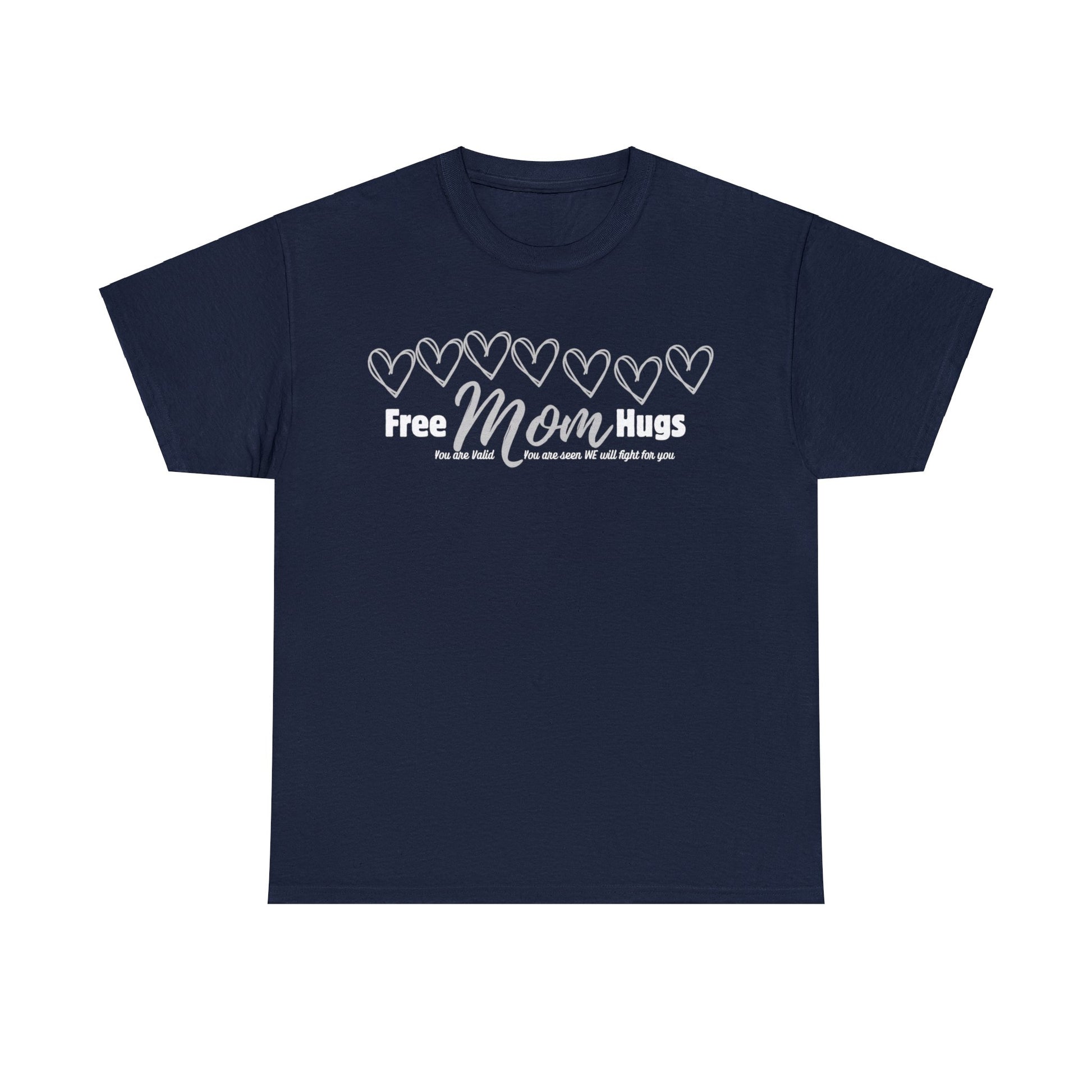 Spread Love and Acceptance: "Free Mom Hugs" Shirt light on Dark T-Shirt Printify   