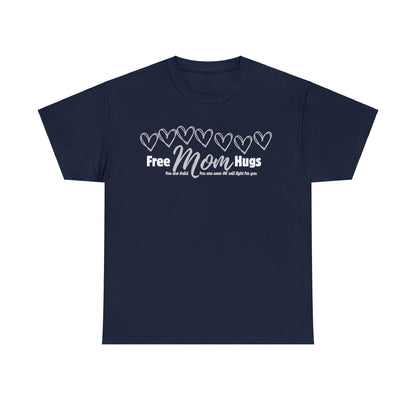 Spread Love and Acceptance: "Free Mom Hugs" Shirt light on Dark T-Shirt Printify   