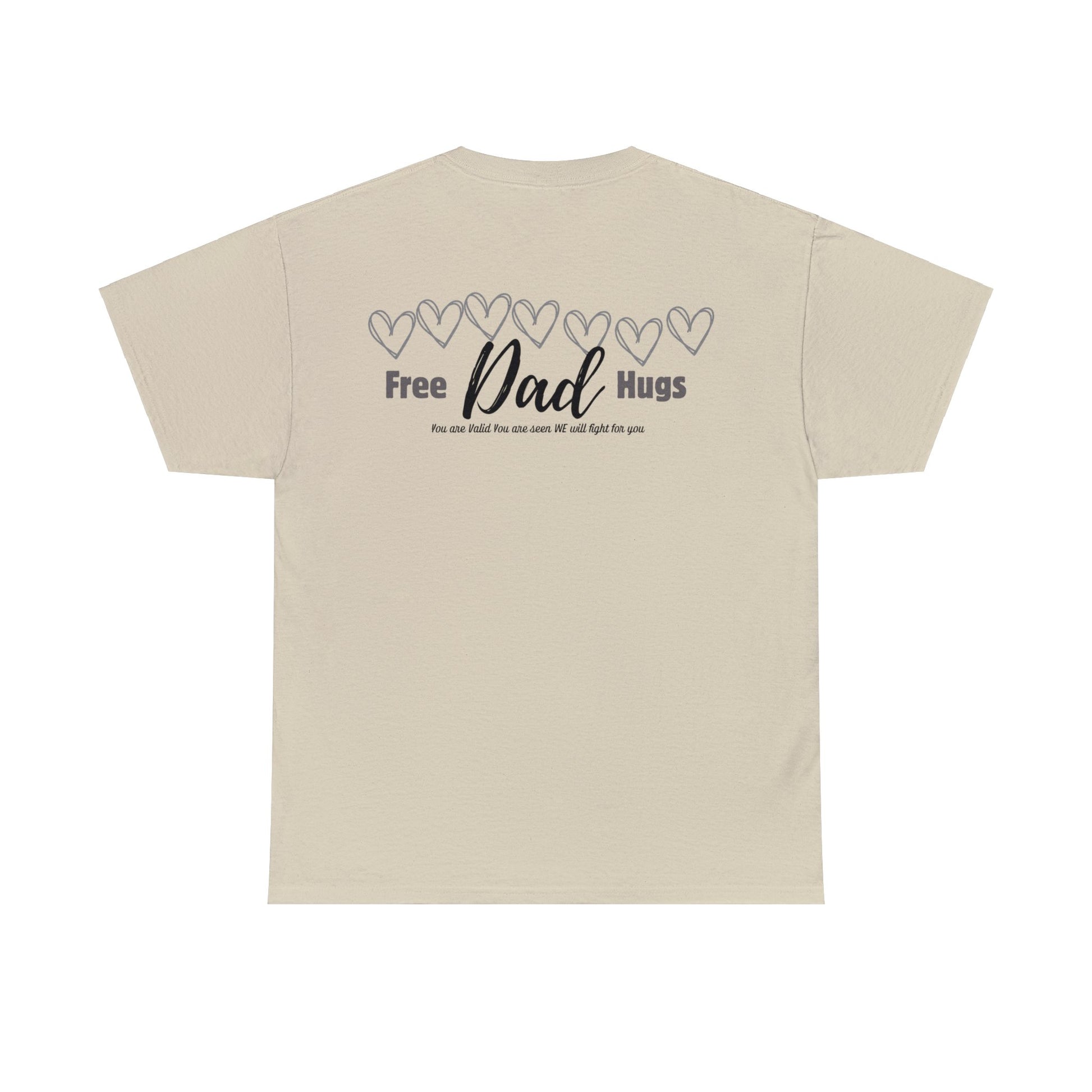 Spread Love and Warmth: "Free Dad Hugs" Shirt T-Shirt Printify   