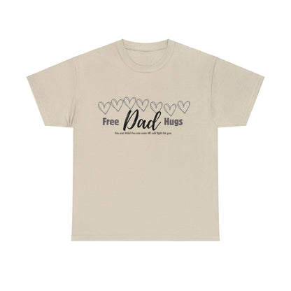 Spread Love and Warmth: "Free Dad Hugs" Shirt T-Shirt Printify   