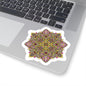 Delicate mandala Kiss-Cut Sticker Paper products Printify 4" × 4" White 