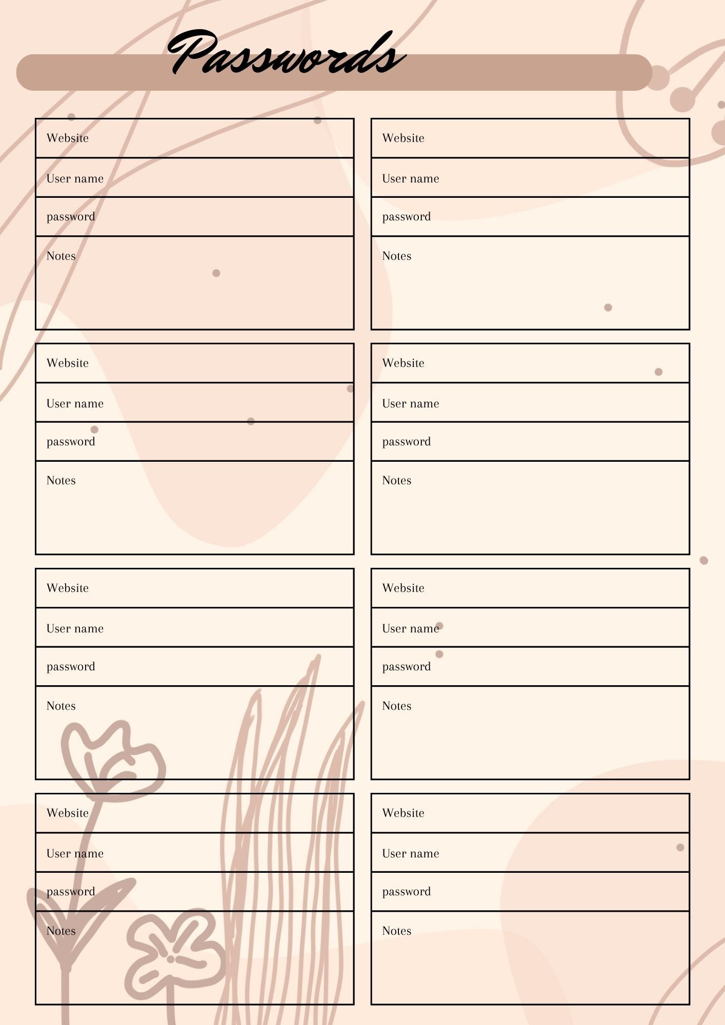 Floral Digital teacher planner Canva template  April & Mae designs and alterations   