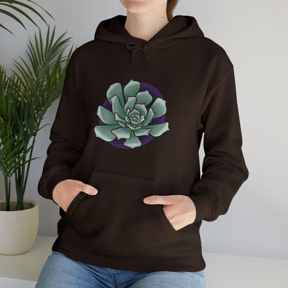 succulent Unisex Heavy Blend™ Hooded Sweatshirt Hoodie Printify   