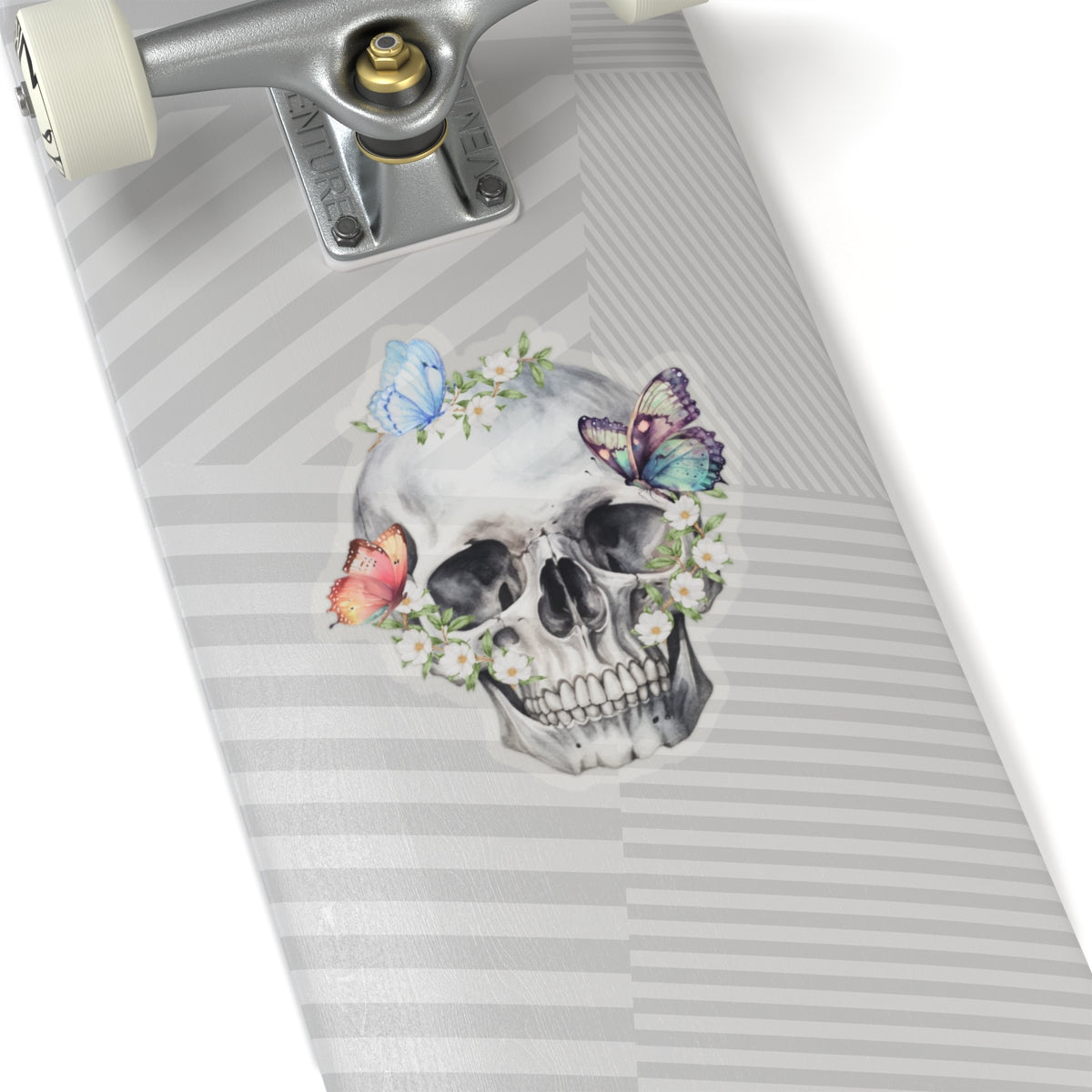 Butterfly and skulls Kiss-Cut Sticker