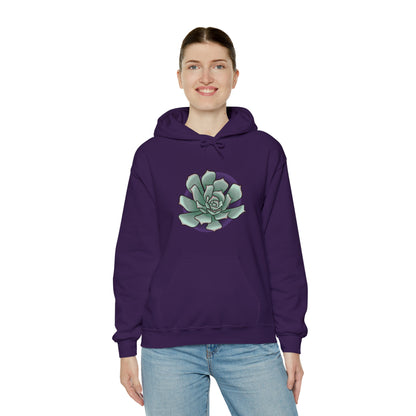 succulent Unisex Heavy Blend™ Hooded Sweatshirt Hoodie Printify   