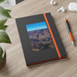 Grand Canyon Color Contrast Notebook - Ruled Paper products Printify 5.5" x 8.25" Orange Ruled line