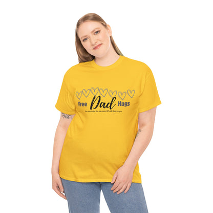 Spread Love and Warmth: "Free Dad Hugs" Shirt T-Shirt Printify   