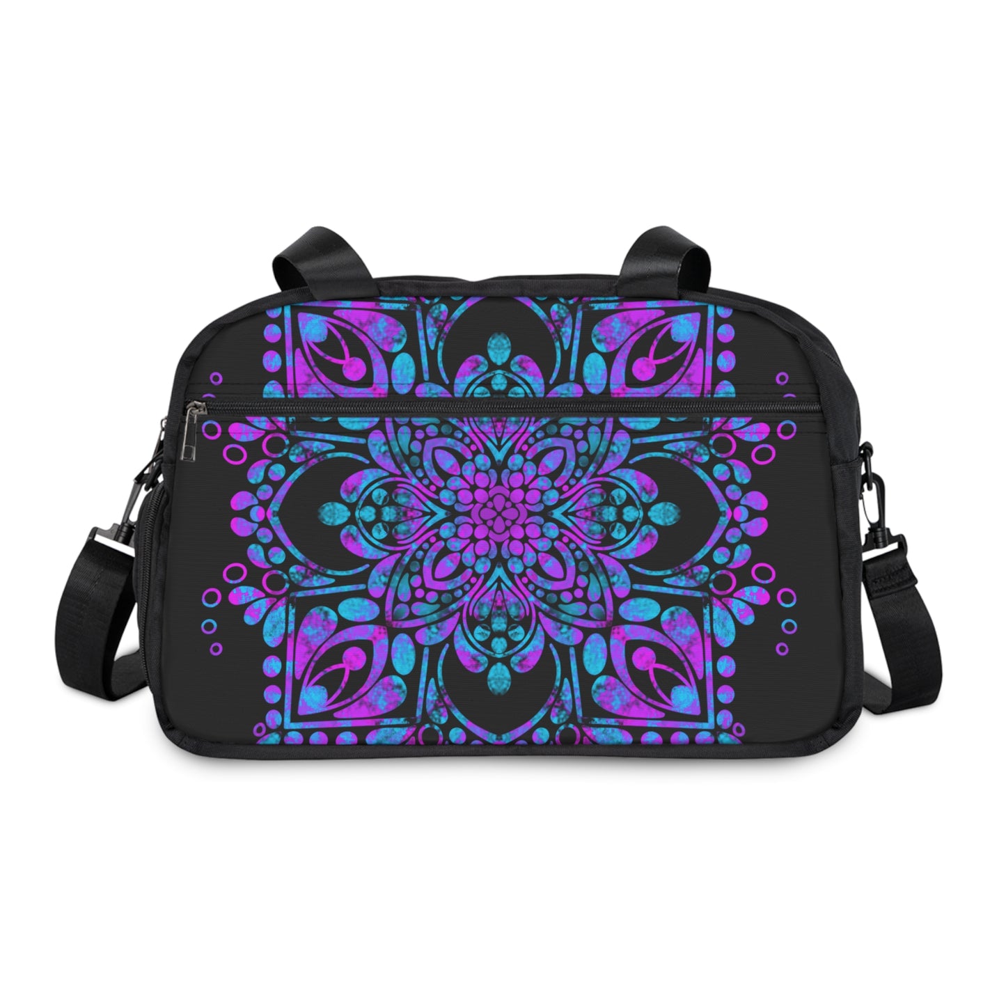 Mandala Fitness Handbag Bags Printify   