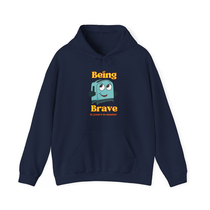 Brave little toaster Hoodie Hoodie Printify Navy S 