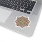 Delicate mandala Kiss-Cut Sticker Paper products Printify 3" × 3" Transparent 