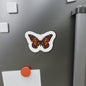 Butterfly Kiss-Cut Magnet Home Decor Printify 4" x 4" Die-Cut 1 pc