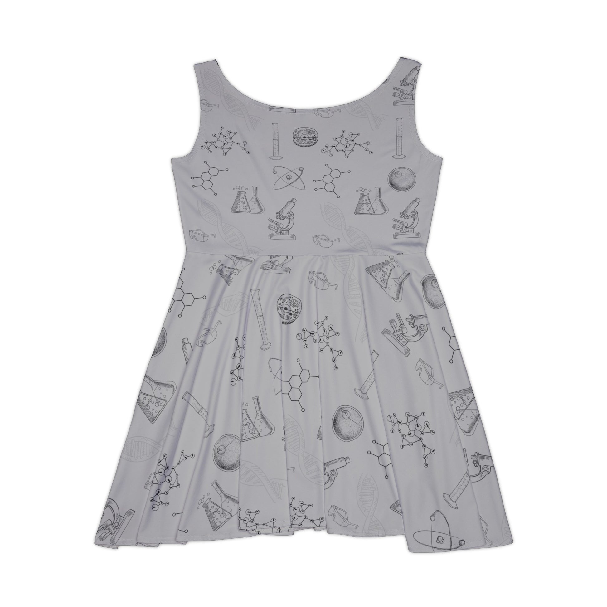 Science Women's Skater Dress (AOP) All Over Prints Printify   