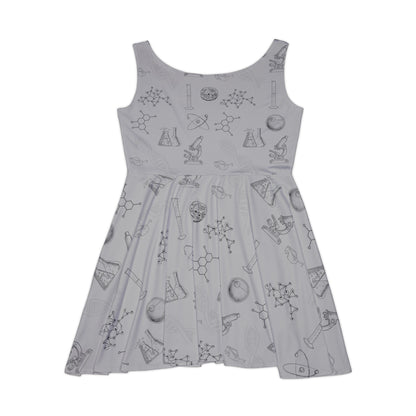 Science Women's Skater Dress (AOP) All Over Prints Printify   