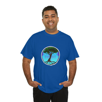 Tree of life Mandala Unisex Heavy Cotton Tee T-Shirt Printify   