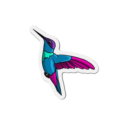 Hummingbird Kiss-Cut Magnet Home Decor Printify   