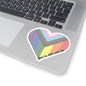 progressive pride you're safe with me Kiss-Cut Sticker