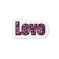 Colorful Love Die-Cut Magnet Home Decor Printify 6 × 6" Die-Cut 1 pc