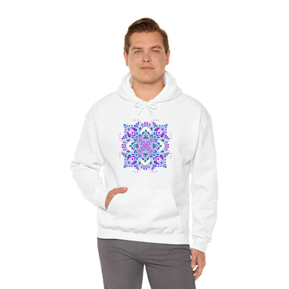 Mandala hoodie Unisex Heavy Blend™ Hooded Sweatshirt Hoodie Printify   