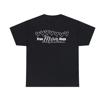 Spread Love and Acceptance: "Free Mom Hugs" Shirt light on Dark T-Shirt Printify   