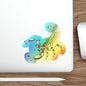 Scorpion Holographic Die-cut Sticker Paper products Printify 5" × 5" Die-Cut Holographic