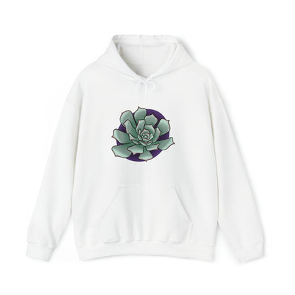 succulent Unisex Heavy Blend™ Hooded Sweatshirt Hoodie Printify White M 