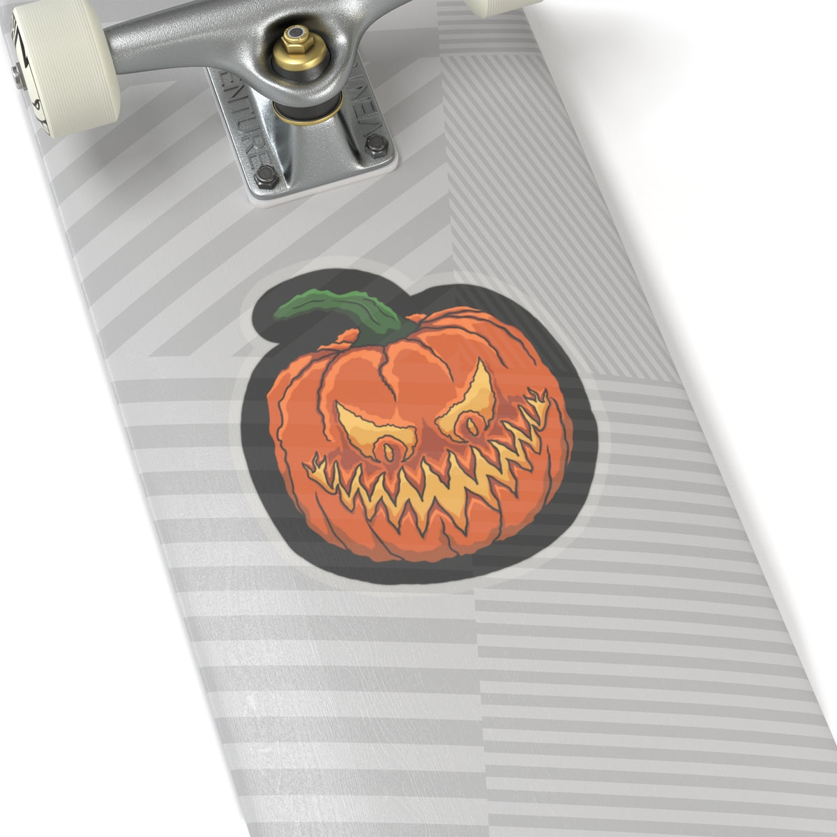 Jack o lantern Kiss-Cut Sticker Paper products Printify   