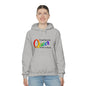 Far too queer Pride Unisex Heavy Blend™ Hooded Sweatshirt Hoodie Printify Sport Grey S 