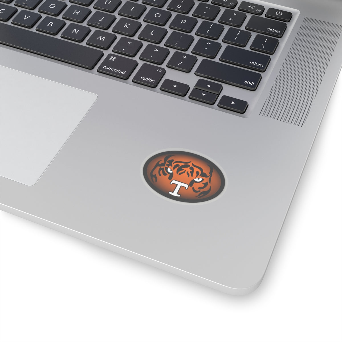 Tiger eyes Kiss-Cut Sticker Paper products Printify   