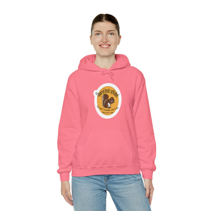 squirrel brain Unisex Heavy Blend™ Hooded Sweatshirt Hoodie Printify   