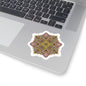 Delicate mandala Kiss-Cut Sticker Paper products Printify 3" × 3" White 