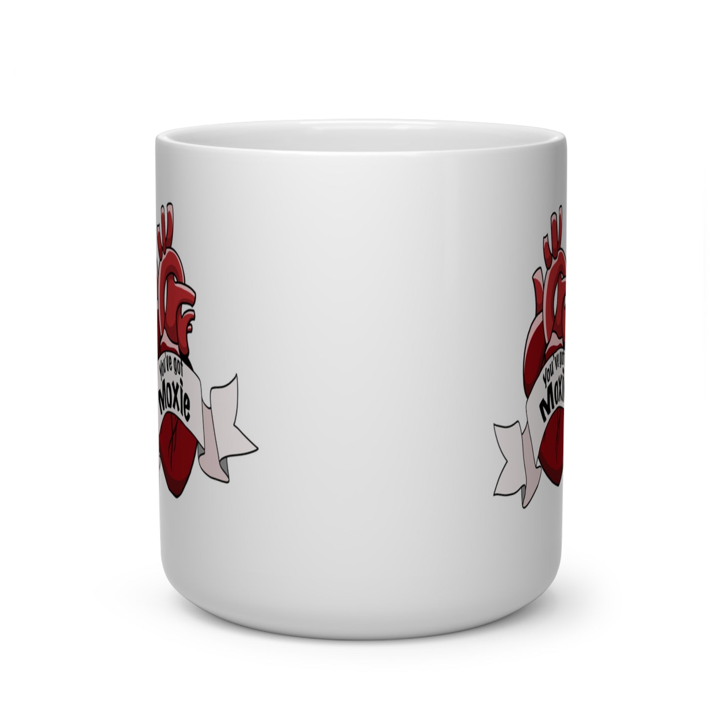 You’ve got Moxie Heart Shape Mug Mug Printify   