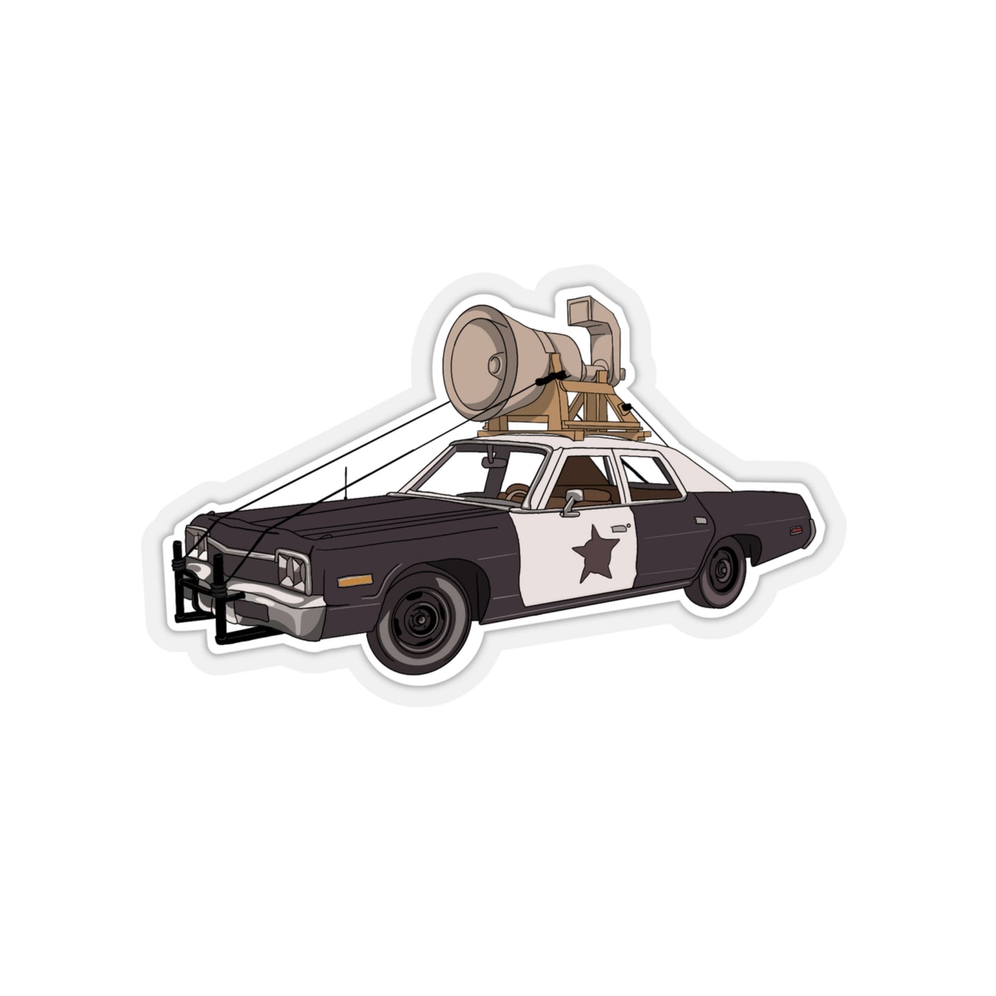 Blues Brothers Kiss-Cut Sticker Paper products Printify   