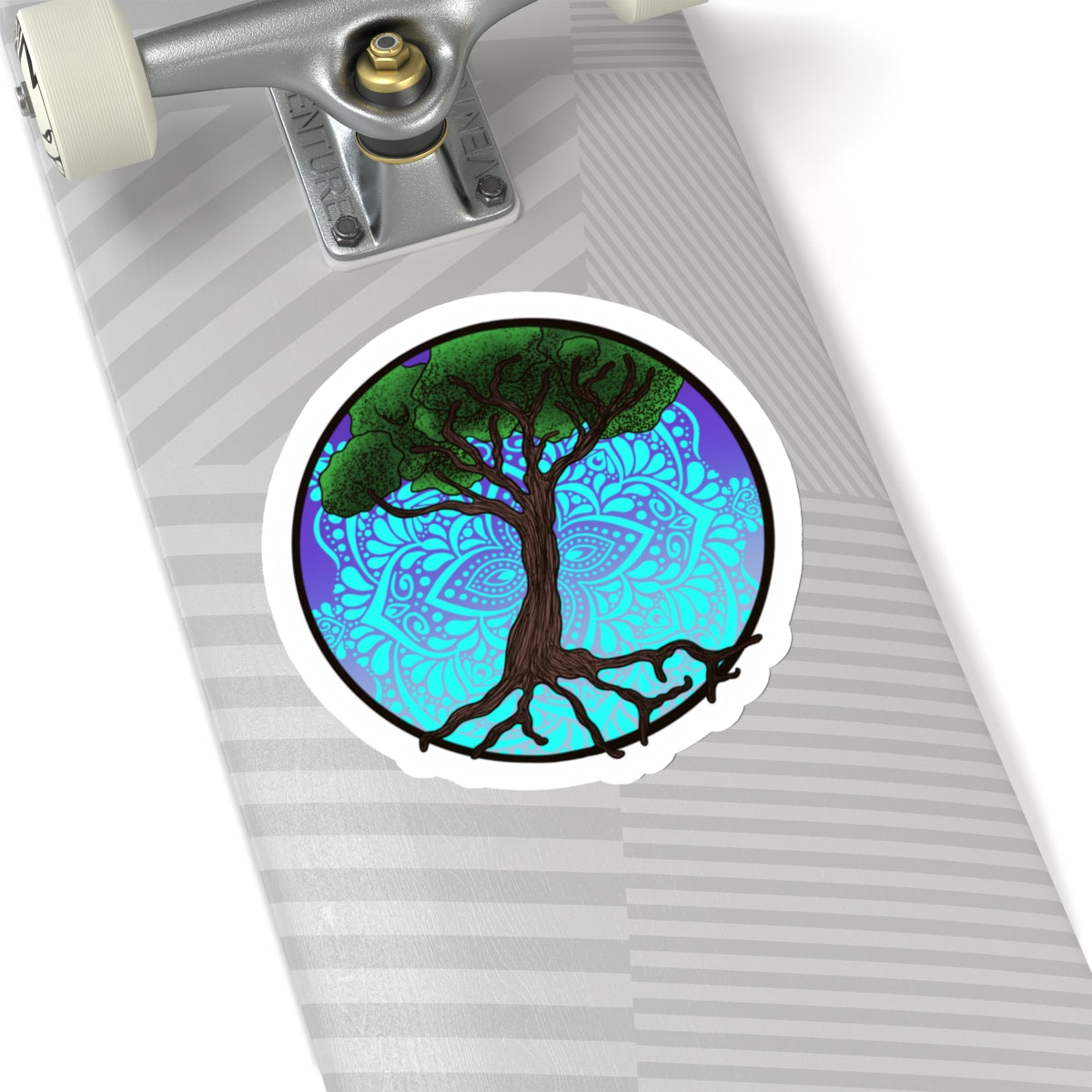 Tree of life Kiss-Cut Sticker Paper products Printify   