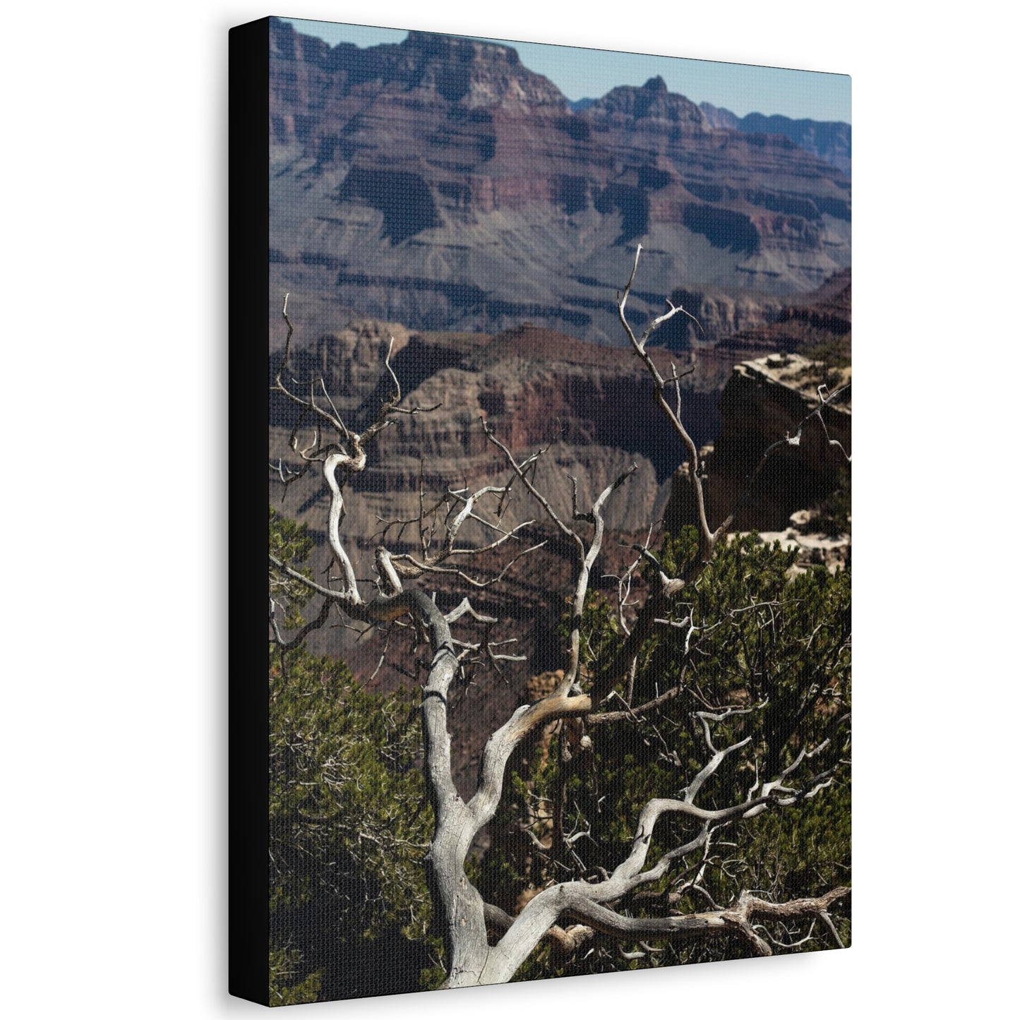 Grand Canyon Print Stretched Canvas Canvas Printify   