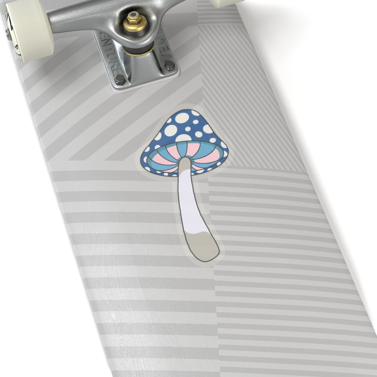 Blue and pink Mushroom Paper products Printify   