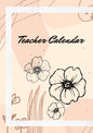 Floral Digital teacher planner Canva template  April & Mae designs and alterations   