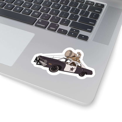 Blues Brothers Kiss-Cut Sticker Paper products Printify 4" × 4" White 